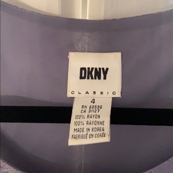 Beautiful Long Maxi DKNY dress.  Worn once. - Picture 2 of 6